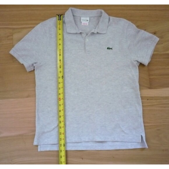 Men Size 4 Lacoste Red! Polo Shirt Mod Fit Slim 2009 Small? Preppy Golf Academia - Picture 11 of 14